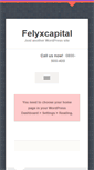Mobile Screenshot of felyxcapital.com